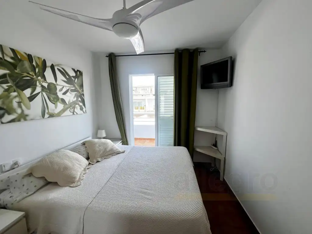Dormitori de Casa adosada de lloguer en Mojácar