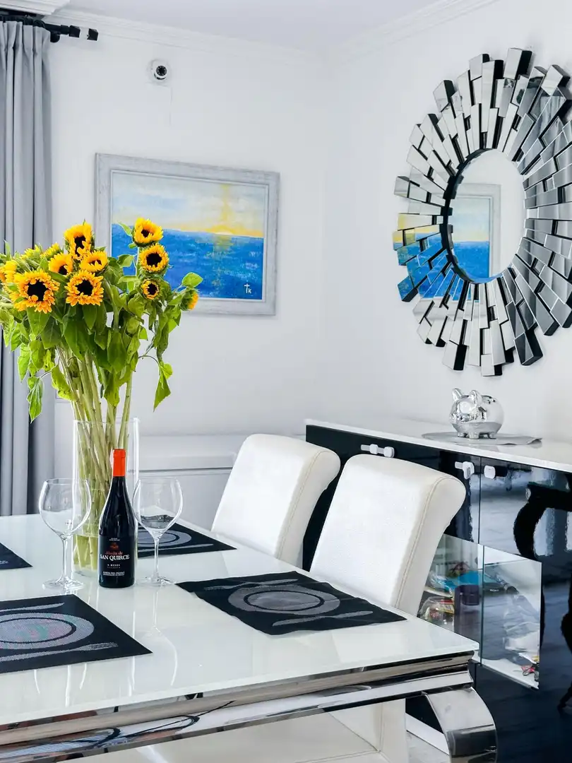 Comedor de Casa o chalet en venta en Altea con Aire acondicionado, Jardín privado y Terraza