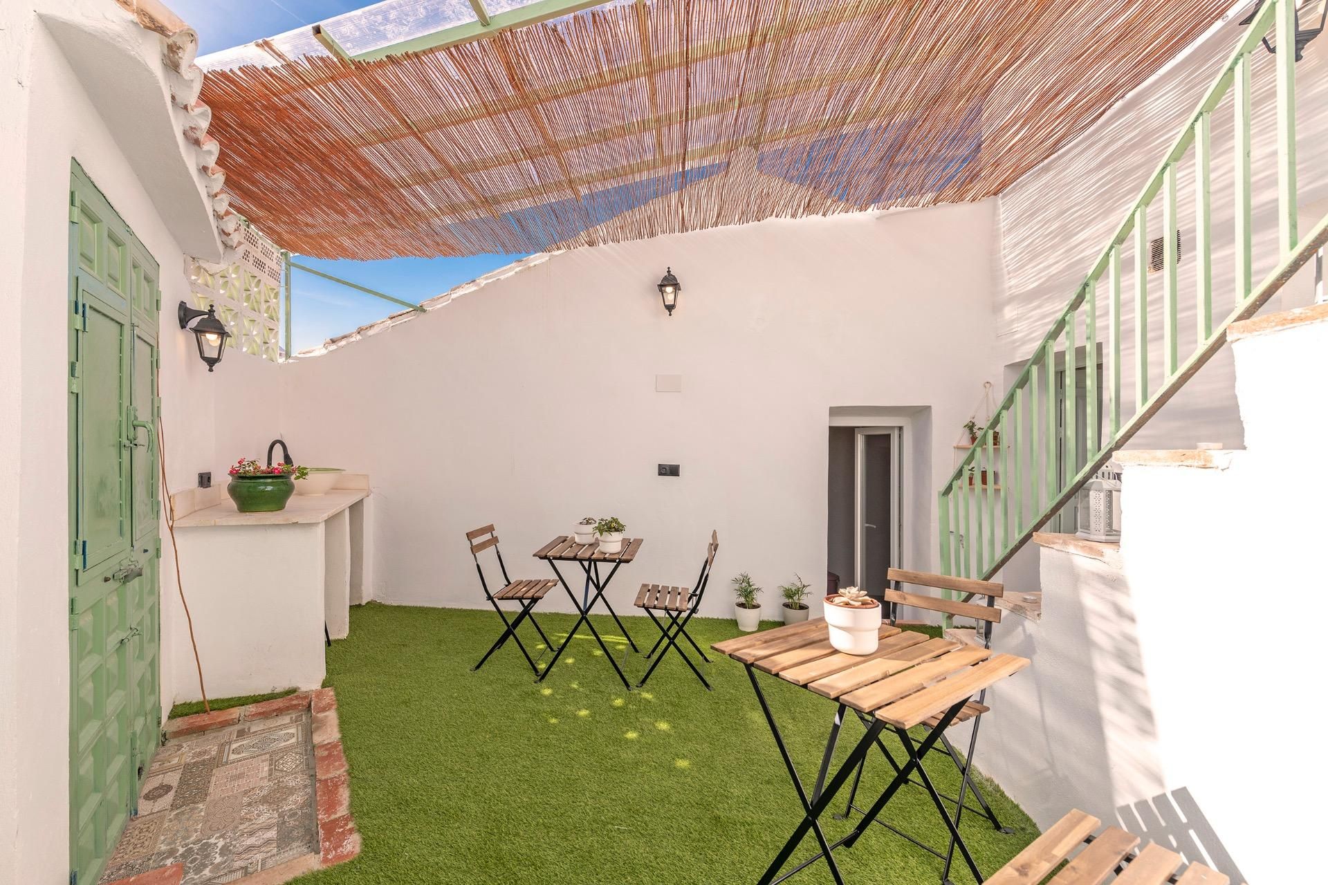 Terrace of Single-family semi-detached to rent in Alcaucín  with Air Conditioner, Private garden and Terrace