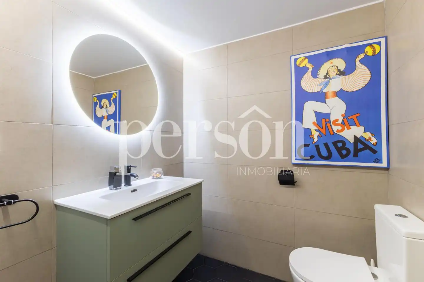 Baño de Loft de alquiler en Xirivella con Aire acondicionado y Amueblado