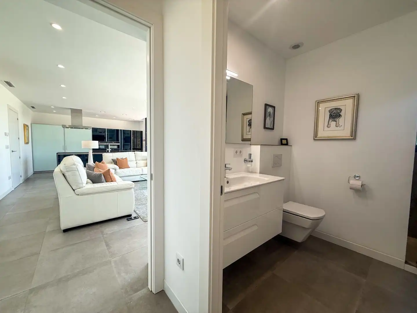 Baño de Casa o chalet en venta en Tormos con Aire acondicionado, Calefacción y Piscina