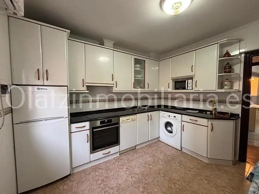 Küche von Wohnung zum Verkauf in Balmaseda mit Heizung, Terrasse und Abstellraum
