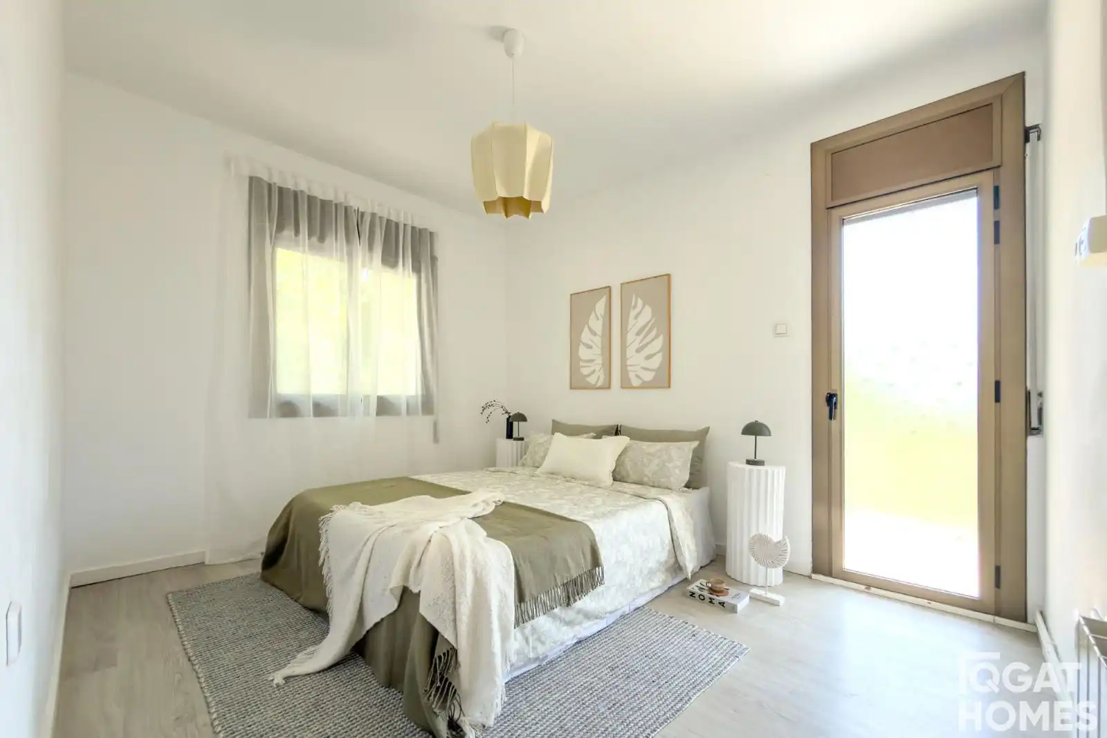 Schlafzimmer von Haus oder Chalet zum Verkauf in Sant Cugat del Vallès mit Klimaanlage, Heizung und Terrasse