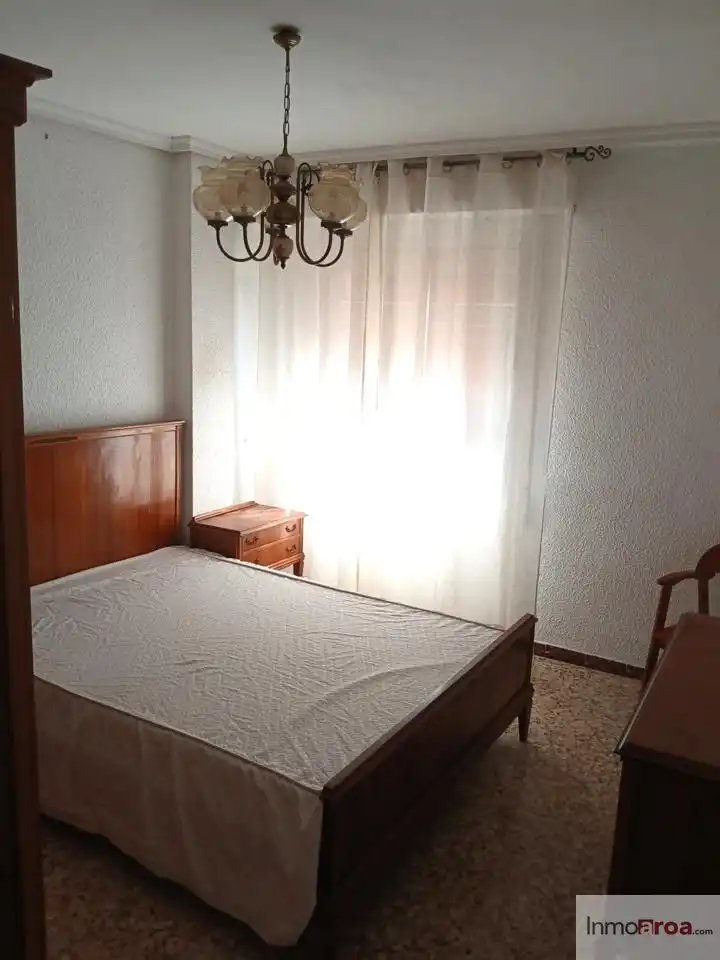 Bedroom of Flat for sale in Castellón de la Plana / Castelló de la Plana  with Terrace and Furnished