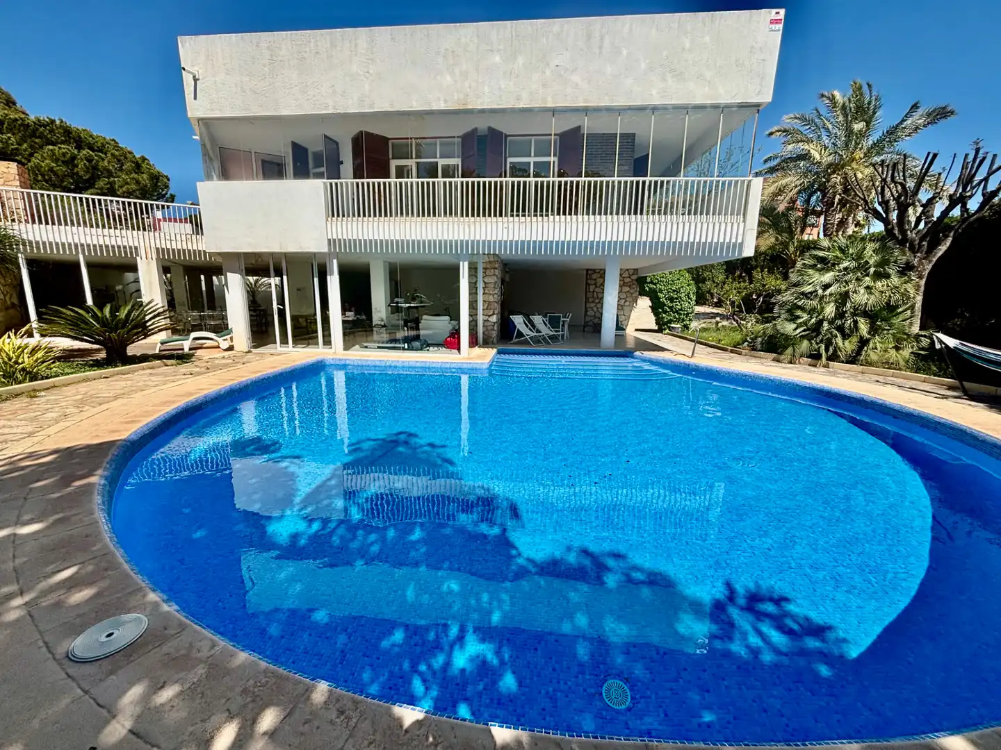 Piscina de Casa o xalet en venda en Alicante / Alacant amb Jardí privat, Terrassa i Traster