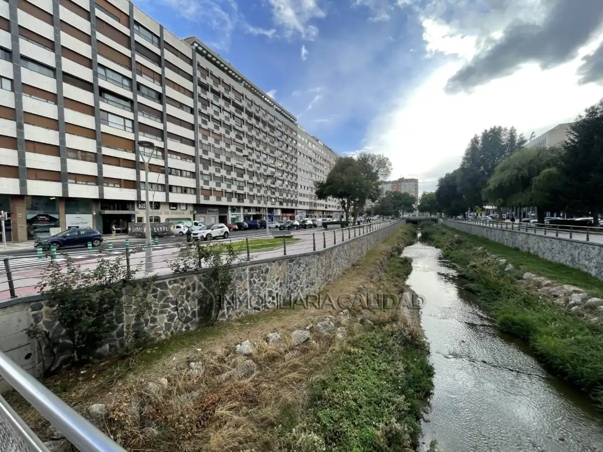 Exterior view of Flat for rent in Burgos  with Heating and Furnished