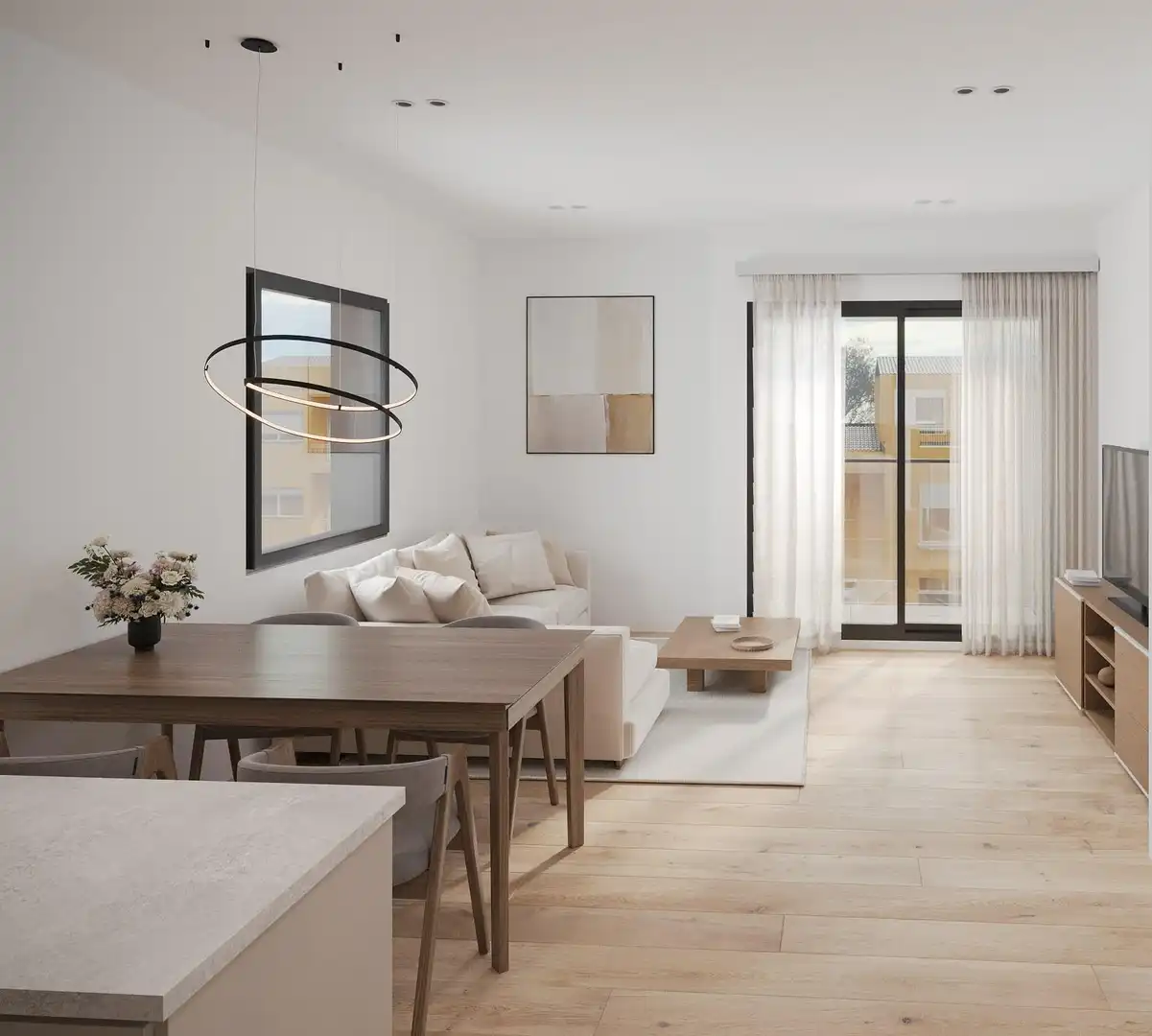 Sala de estar de Planta baja en venta en Cassà de la Selva, Girona