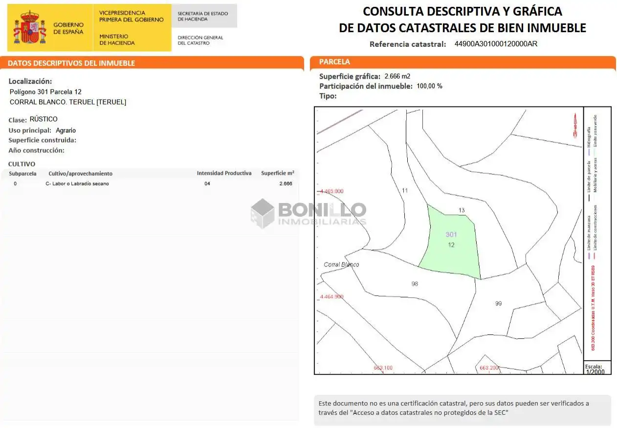 Residencial en venta en Teruel