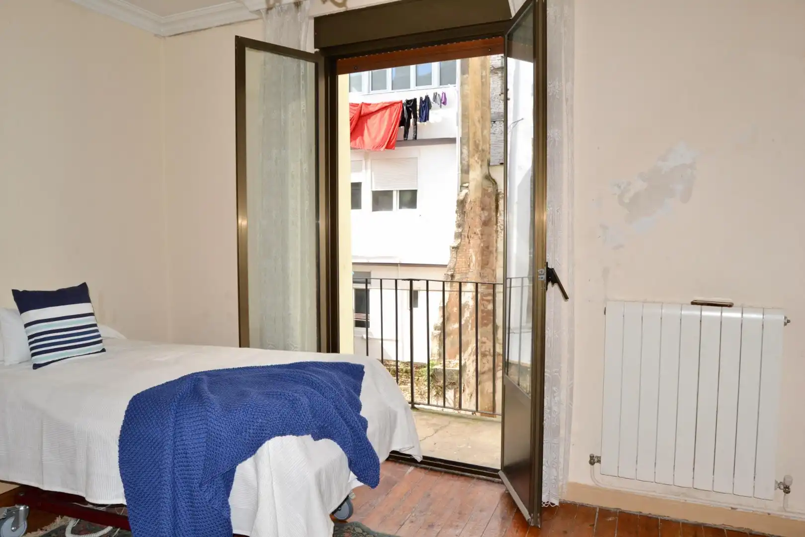 Bedroom of Flat for sale in  Pamplona / Iruña  with Heating, Storage room and Balcony