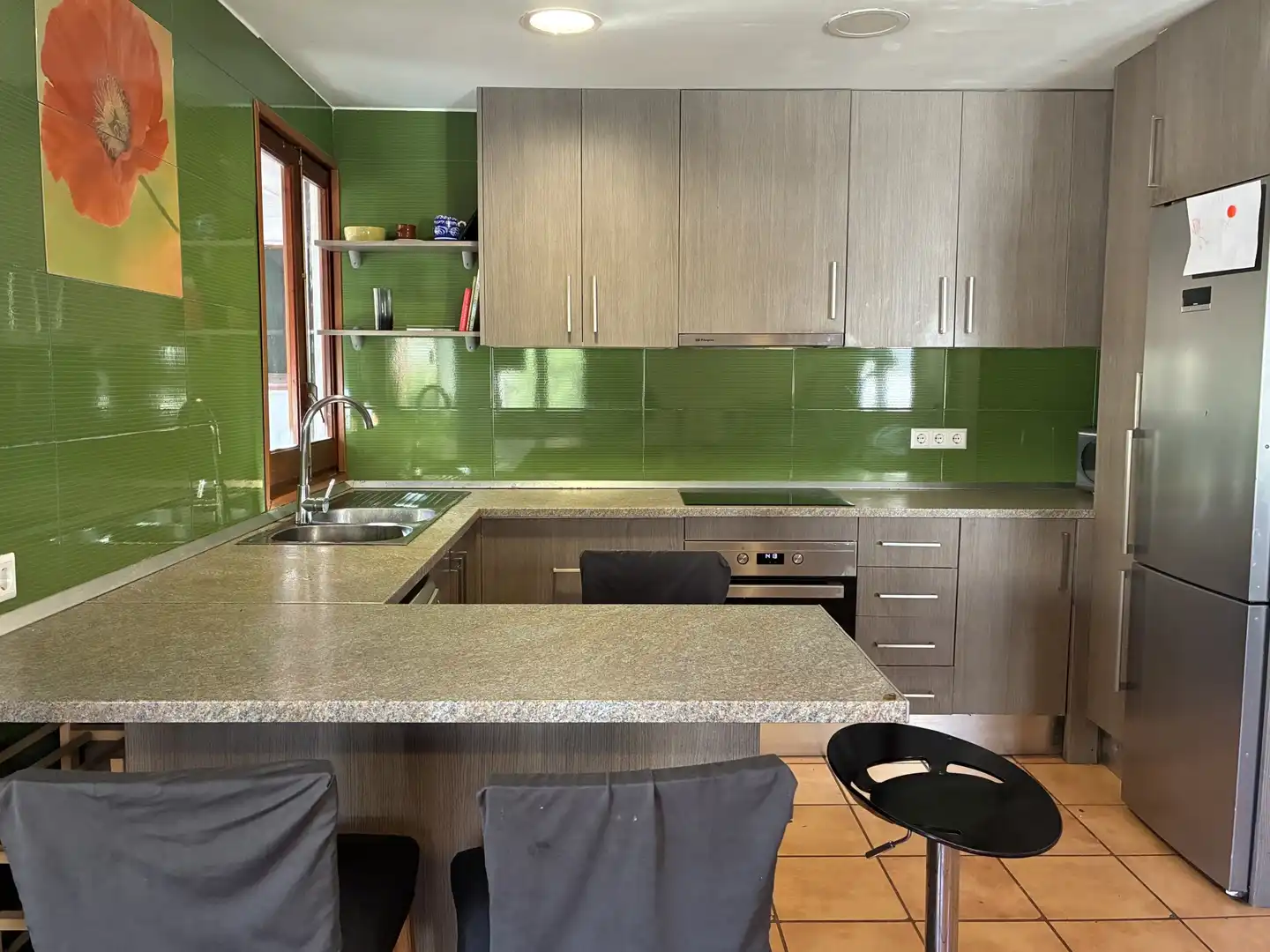 Cocina de Casa adosada en venta en Sant Feliu de Guíxols con Calefacción, Trastero y Balcón