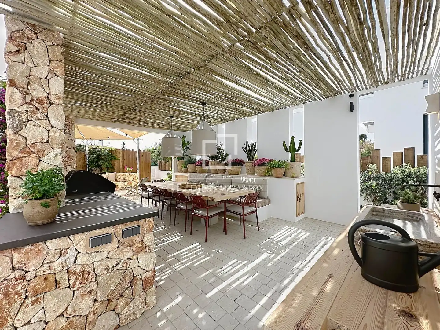 Terraza de Casa o chalet de alquiler en Ciutadella de Menorca con Aire acondicionado, Calefacción y Jardín privado