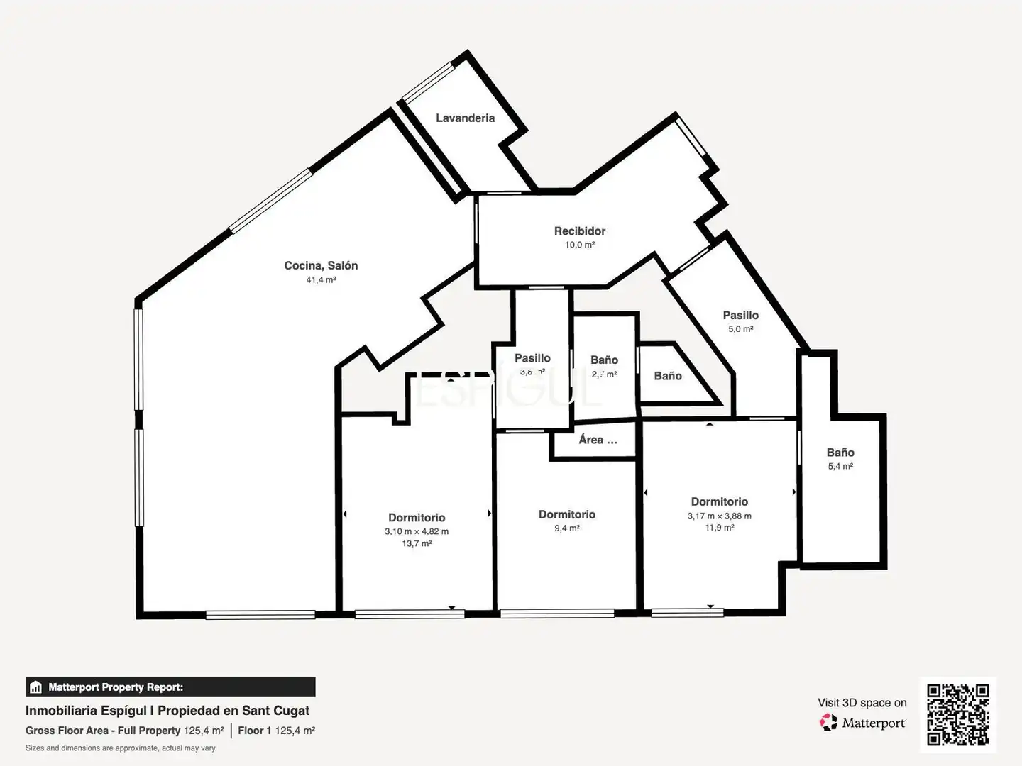 Flat for rent in Sant Cugat del Vallès  with Air Conditioner, Heating and Parquet flooring