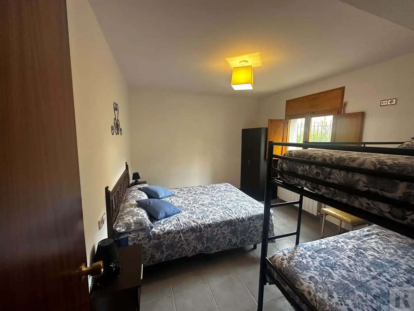 Schlafzimmer von Einfamilien-Reihenhaus zur Miete in Vallcebre mit Heizung und Terrasse