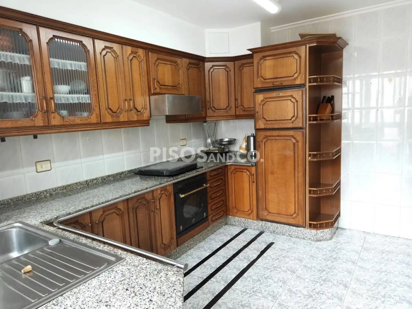 Cocina de Piso en venta en A Coruña Capital  con Calefacción