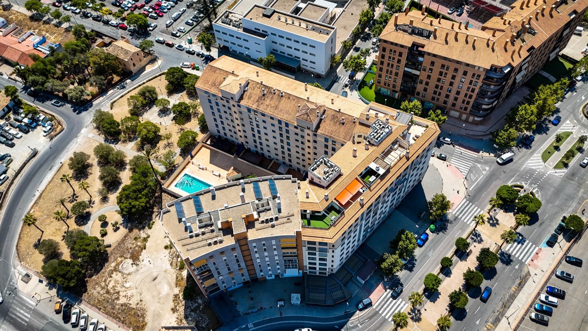 Exterior view of Apartment for sale in Villajoyosa / La Vila Joiosa  with Air Conditioner, Heating and Private garden