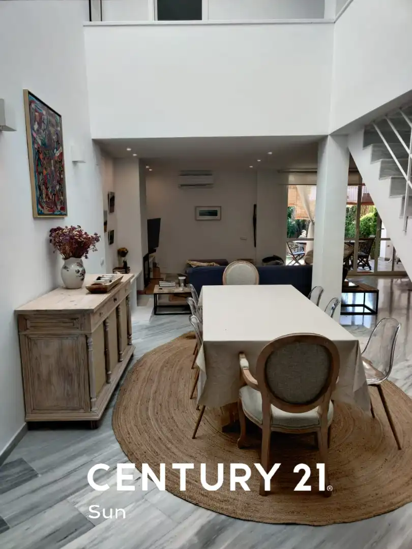 Comedor de Casa o chalet de alquiler en Estepona con Aire acondicionado, Jardín privado y Terraza