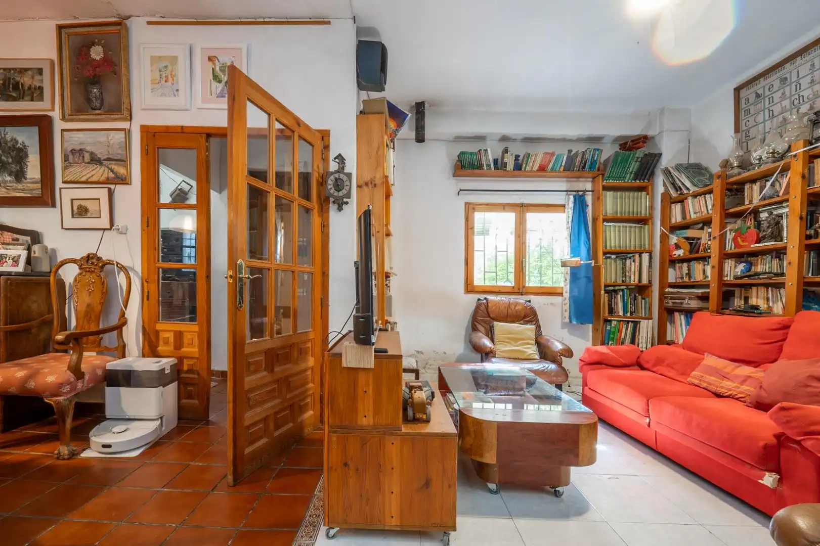 Sala de estar de Casa o chalet en venta en Santa Fe con Jardín privado