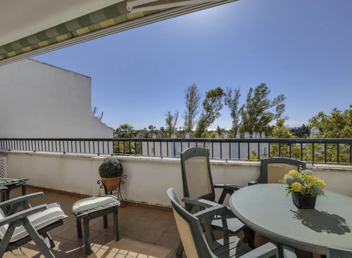 Terraza de Apartamento en venta en Marbella con Aire acondicionado, Calefacción y Terraza