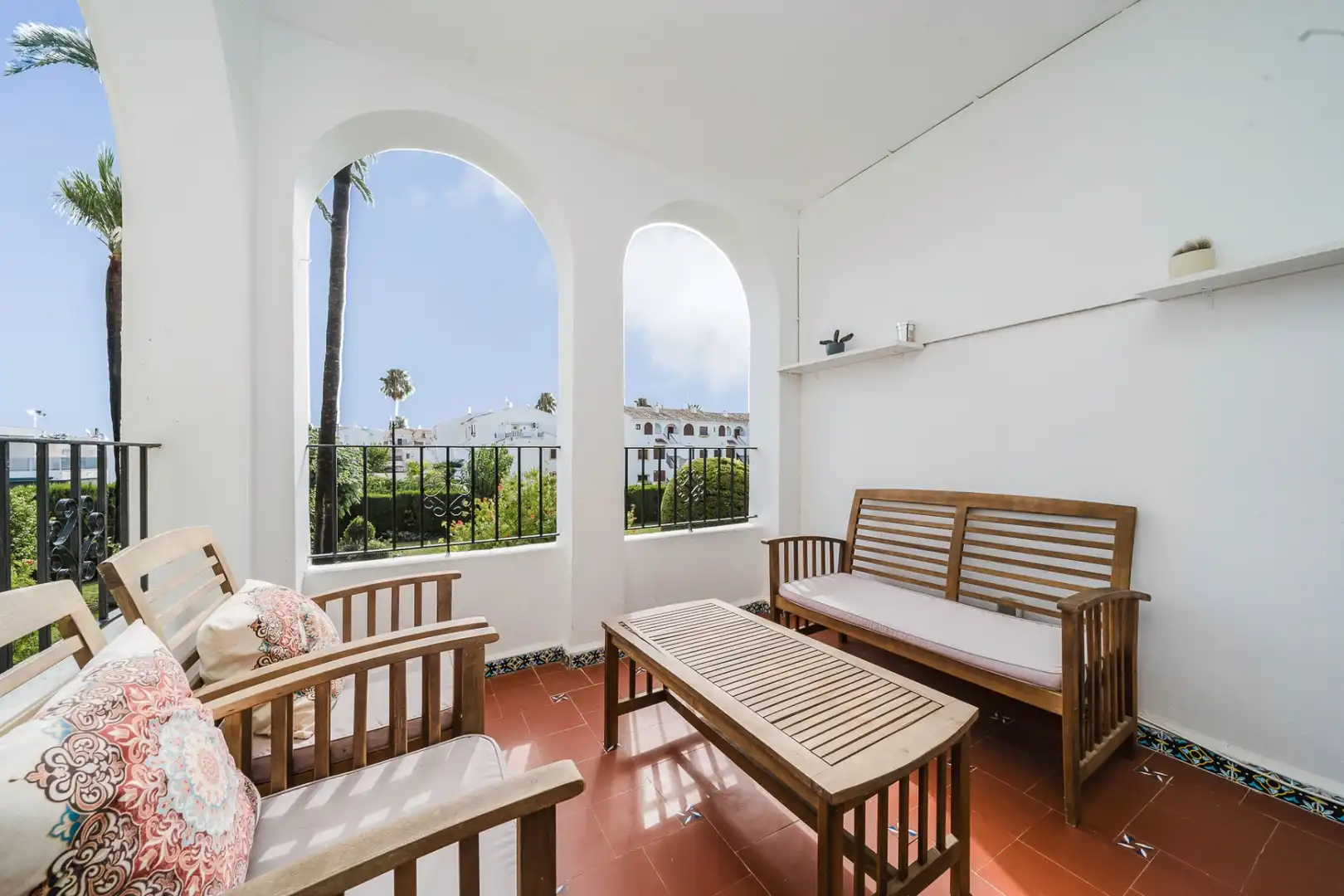Terrassa de Apartament de lloguer en Santiago de la Ribera
