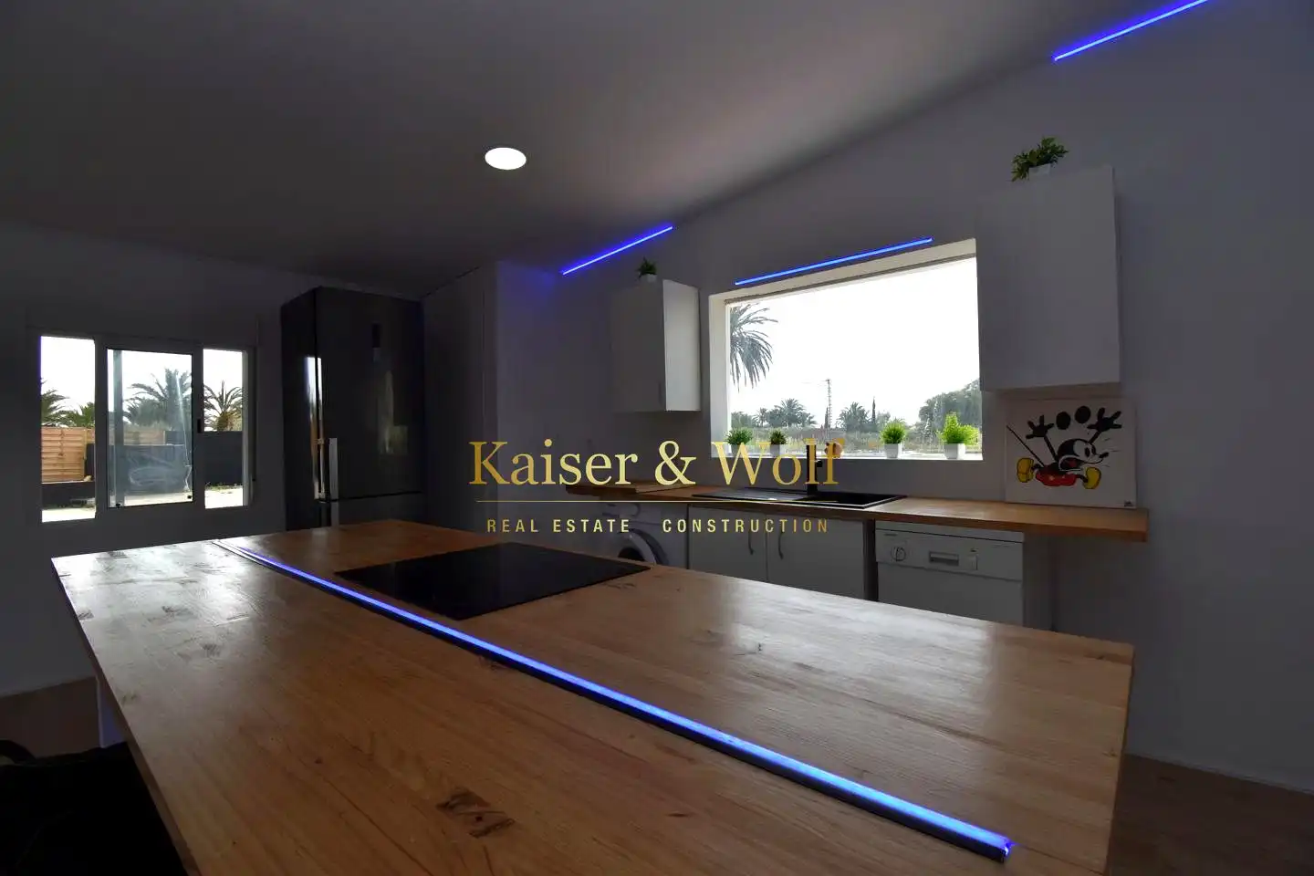 Cocina de Finca rústica en venta en Elche / Elx con Jardín privado