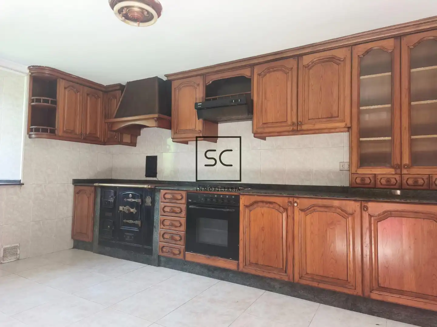 Cocina de Casa o chalet en venta en Cedeira con Balcón