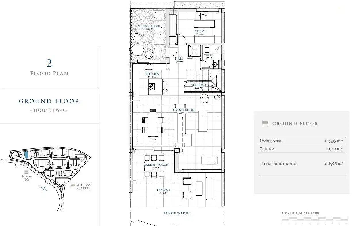 Semi-detached house with pool for sale in Río Real - Los Monteros, imagen 16