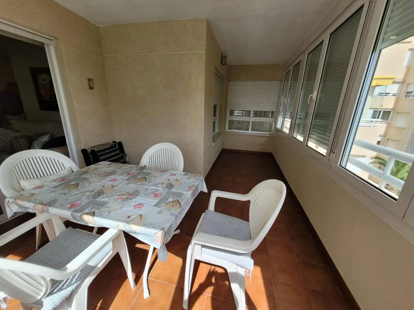 Balcony of Apartments for sale in Alicante / Alacant  with Private garden, Furnished and Community pool