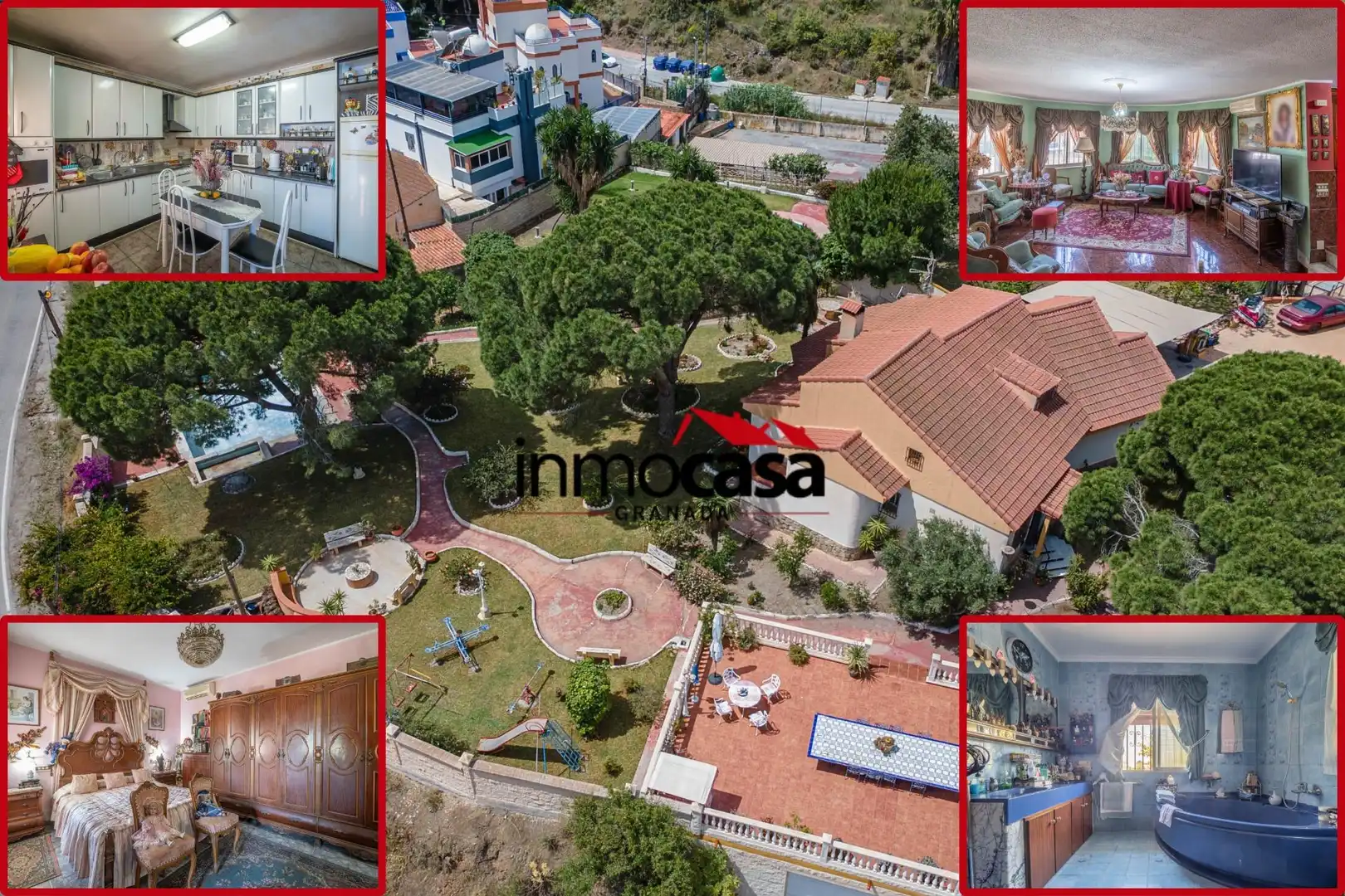 Vista exterior de Casa o chalet en venta en Motril con Aire acondicionado, Terraza y Piscina