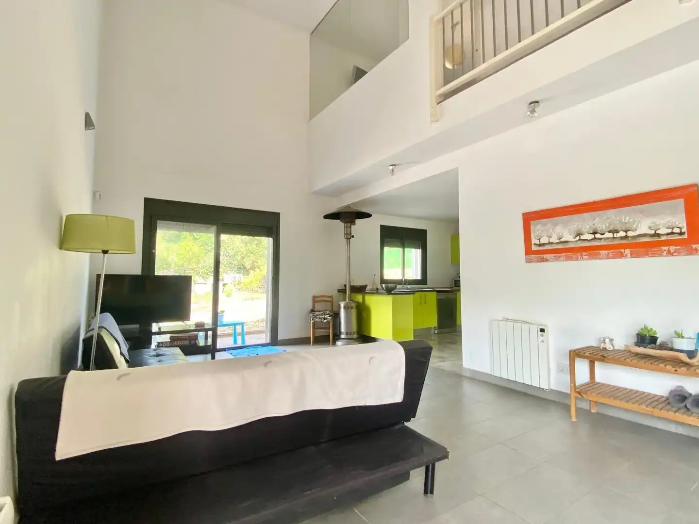 Wohnzimmer von Haus oder Chalet zum Verkauf in Cunit mit Heizung, Privatgarten und Terrasse