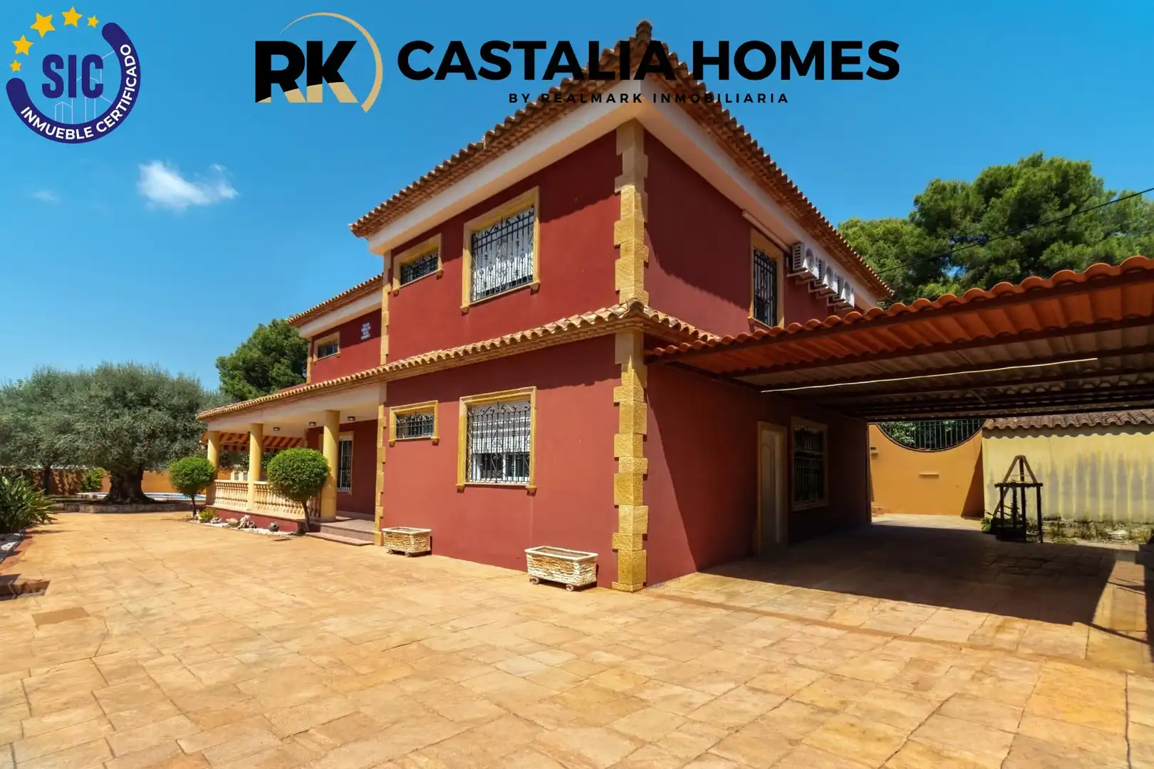 Vista exterior de Casa o xalet en venda en Borriol amb Aire condicionat, Calefacció i Jardí privat