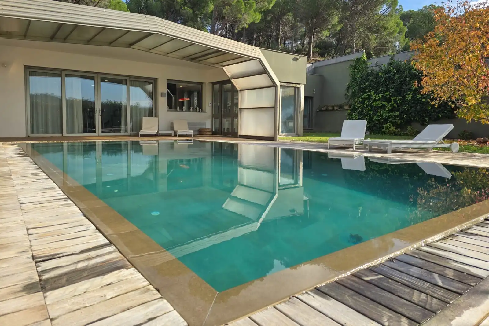 Piscina de Casa o chalet en venta en La Jonquera con Aire acondicionado, Calefacción y Jardín privado