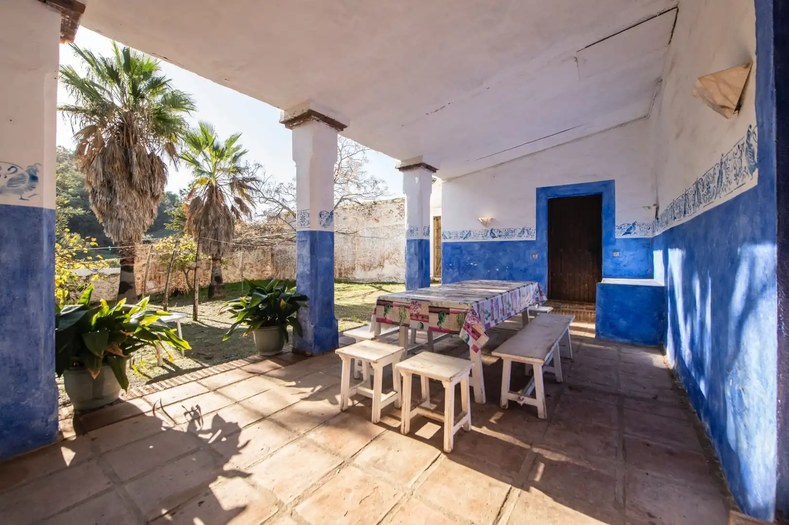 Jardín de Finca rústica en venta en Málaga con Jardín privado, Horno y TV