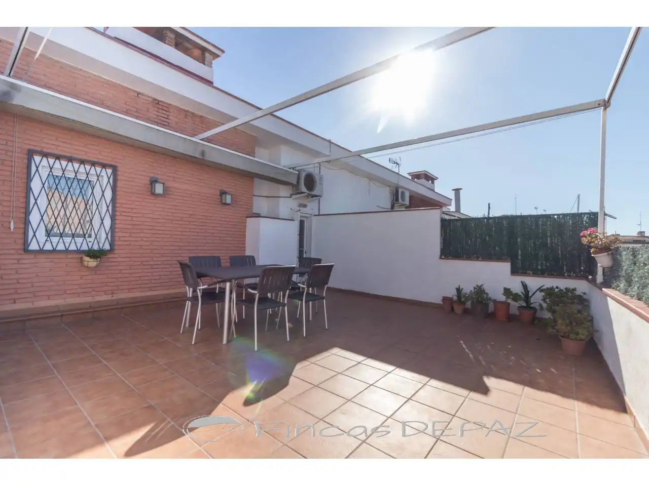 Terrace of Flat for sale in Castelldefels  with Air Conditioner, Heating and Parquet flooring