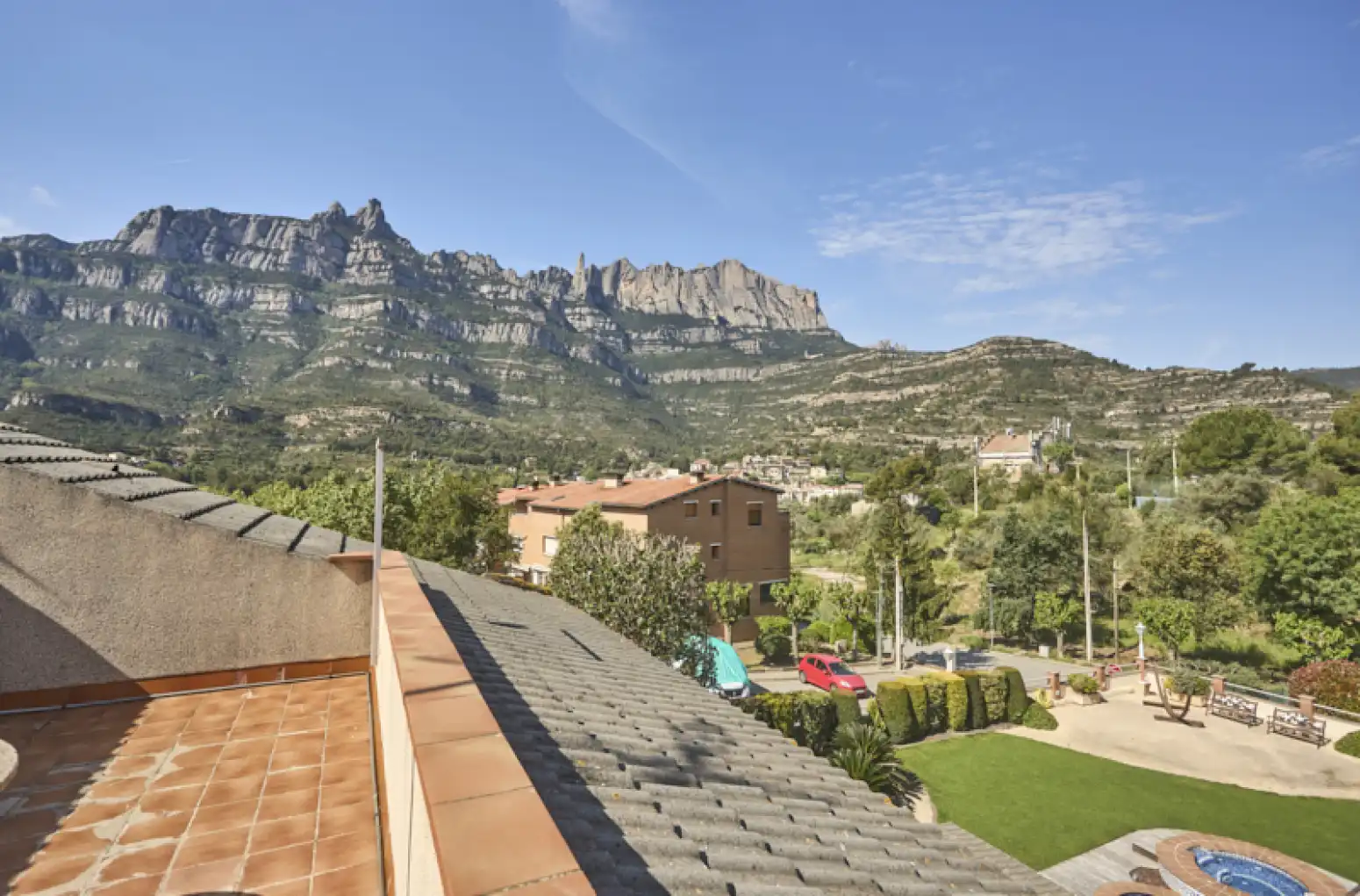 Vista exterior de Casa o chalet en venta en Monistrol de Montserrat con Aire acondicionado, Calefacción y Jardín privado