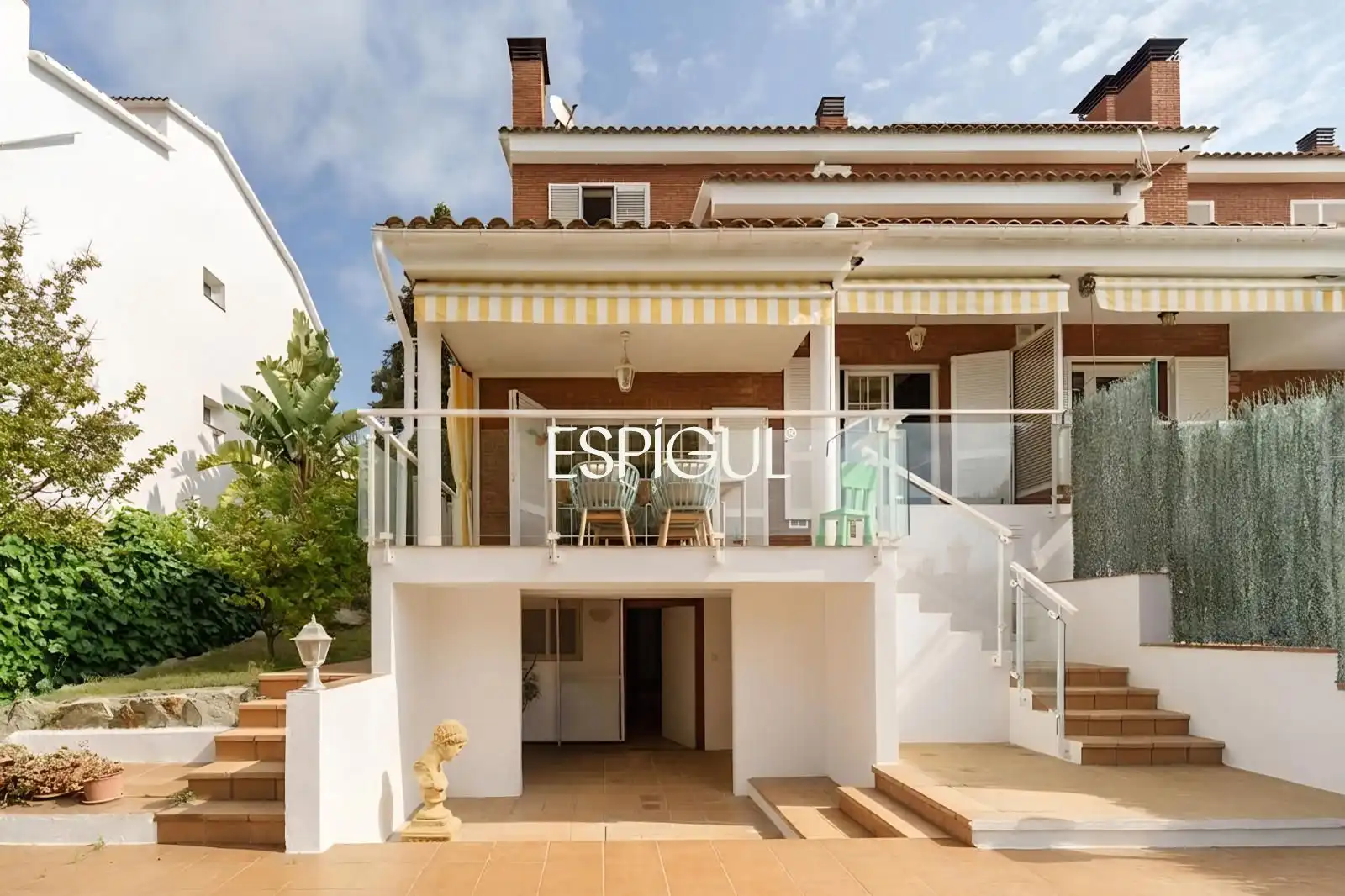 Terrace of Detached homes for sale in Teià  with Air Conditioner, Heating and Private garden