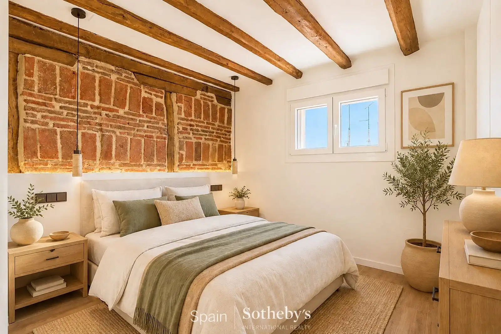 Schlafzimmer von Wohnungen zum Verkauf in Madrid mit Klimaanlage und Heizung