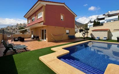 Exterior view of House or chalet for sale in Finestrat  with Air Conditioner, Terrace and Swimming Pool