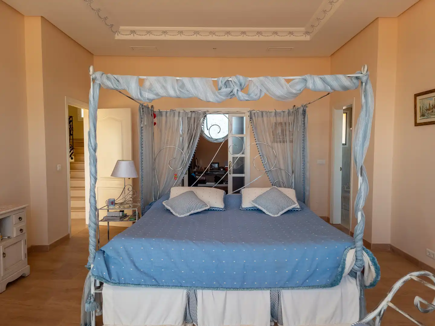Bedroom of Houses for sale in Estepona  with Air Conditioner, Private garden and Terrace