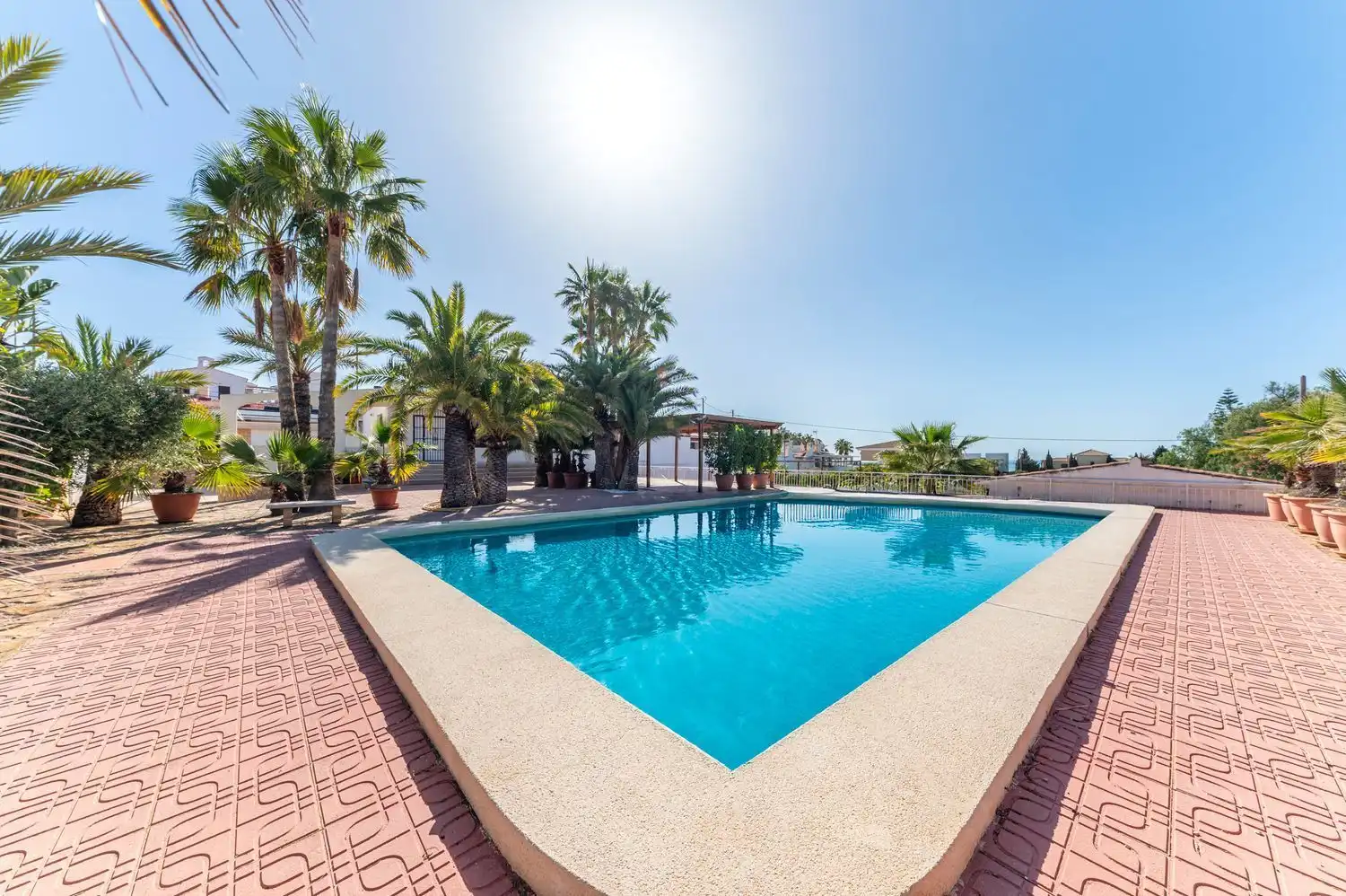 Piscina de Casa o chalet en venta en Villajoyosa / La Vila Joiosa con Jardín privado, Terraza y Piscina comunitaria