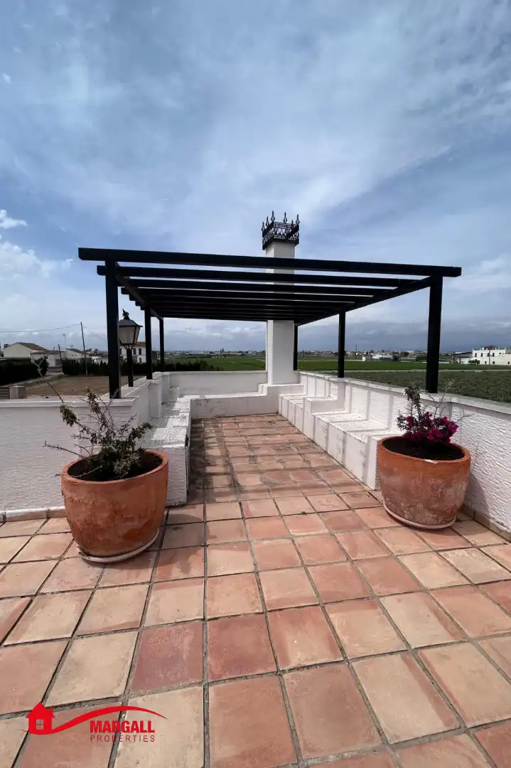 Terrassa de Casa o xalet en venda en Alboraya amb Aire condicionat, Calefacció i Jardí privat