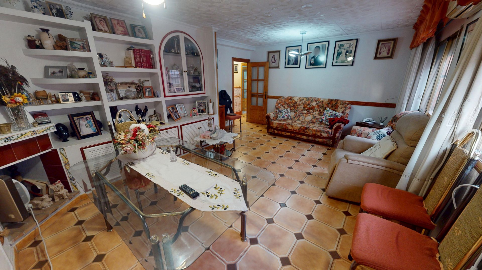 Sala de estar de Piso en venta en Alicante / Alacant con Aire acondicionado y Amueblado