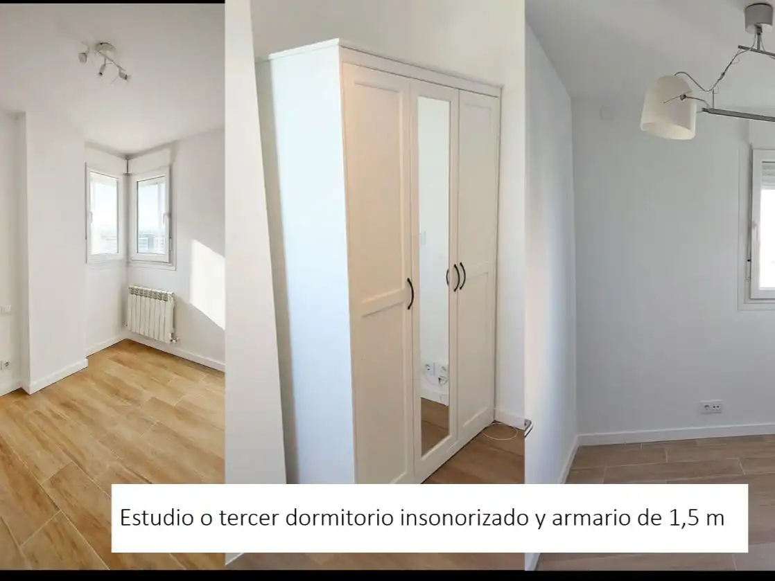 Schlafzimmer von Wohnung zur Miete in  Madrid Capital