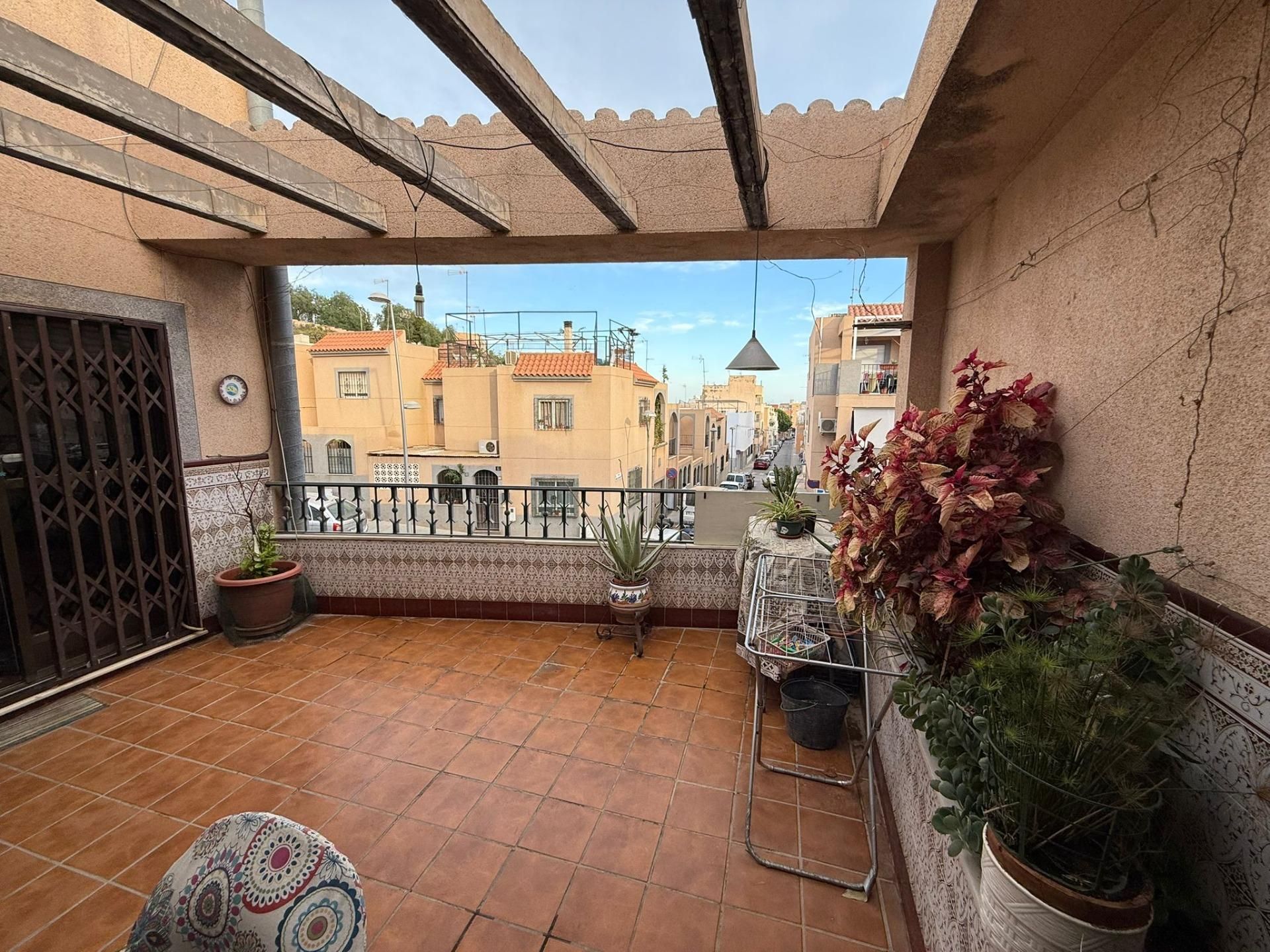 Terraza de Casa adosada en venta en  Almería Capital con Aire acondicionado, Calefacción y Terraza