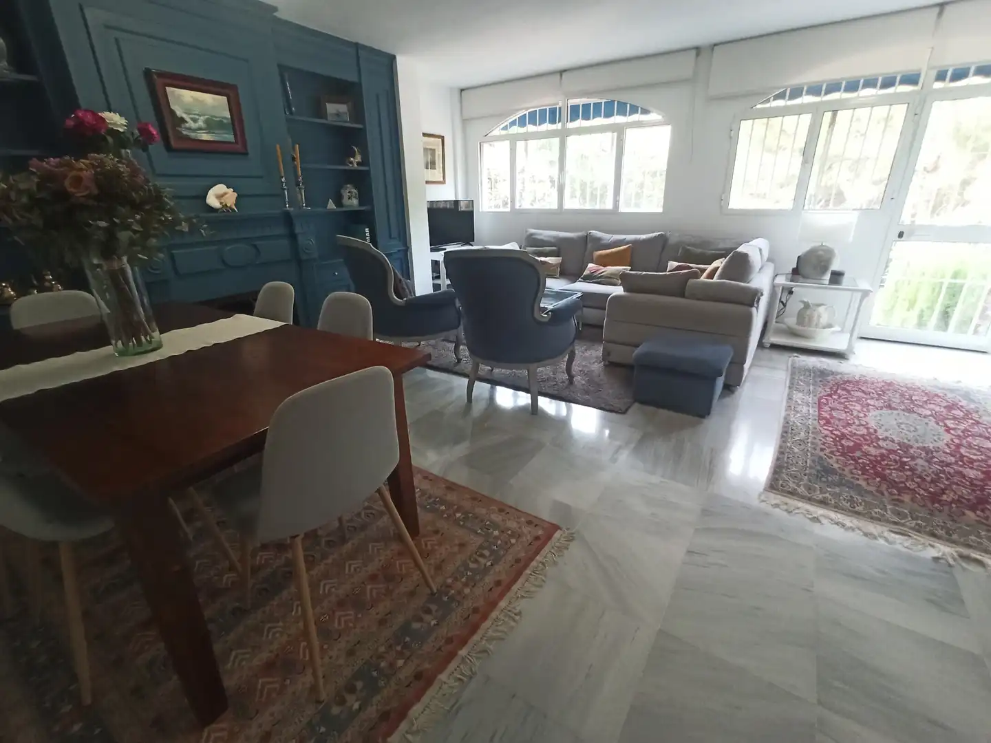 Wohnzimmer von Wohnung zum Verkauf in Málaga mit Klimaanlage, Terrasse und Möbliert