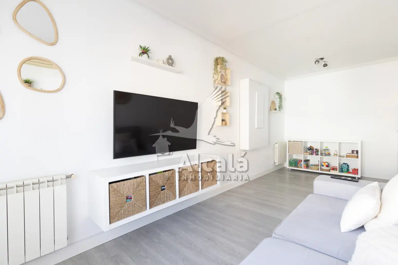 Living room of Flat for sale in Azuqueca de Henares  with Air Conditioner and Heating