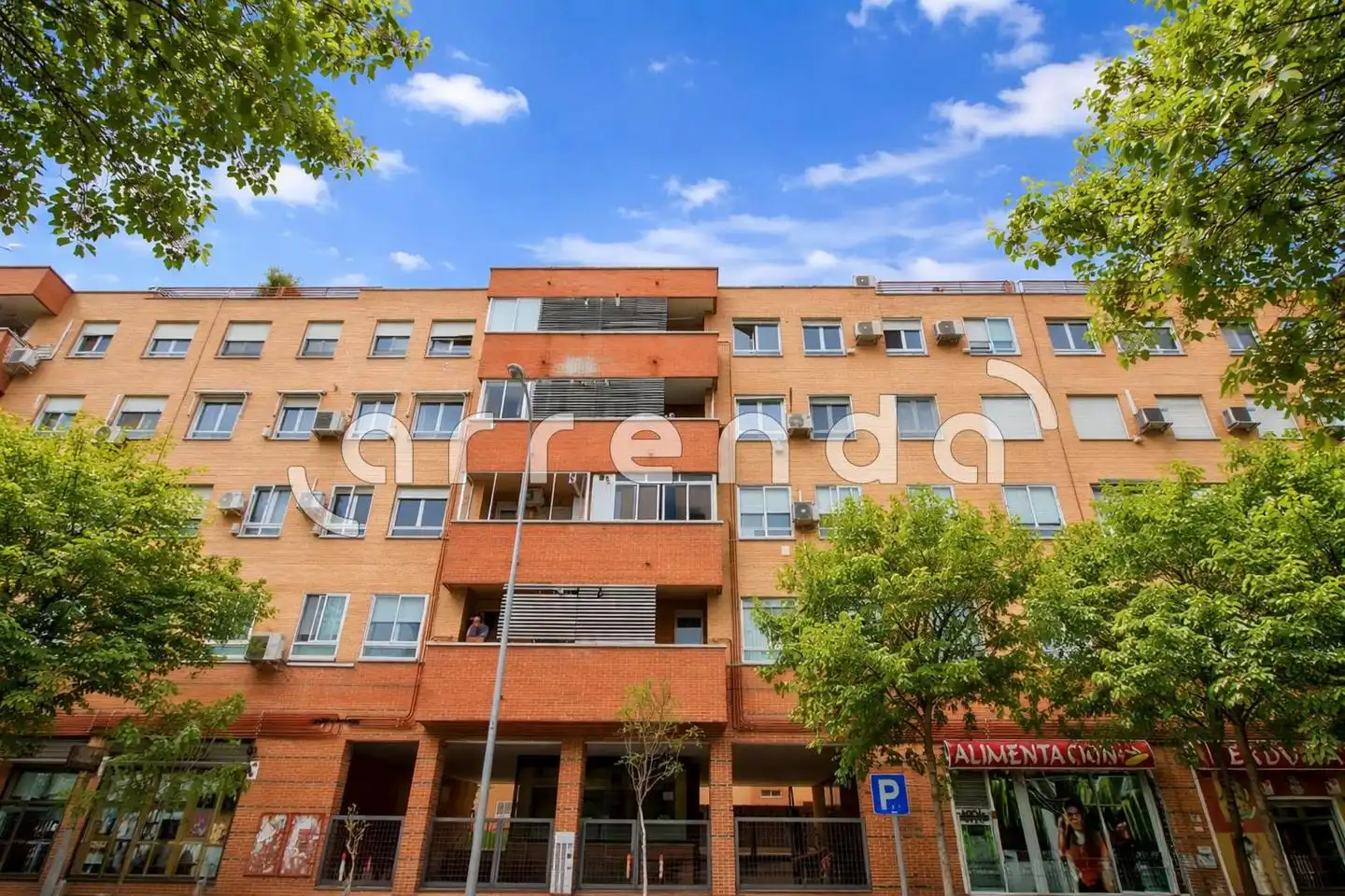 Exterior view of Flat for rent in  Madrid Capital  with Air Conditioner, Heating and Parquet flooring