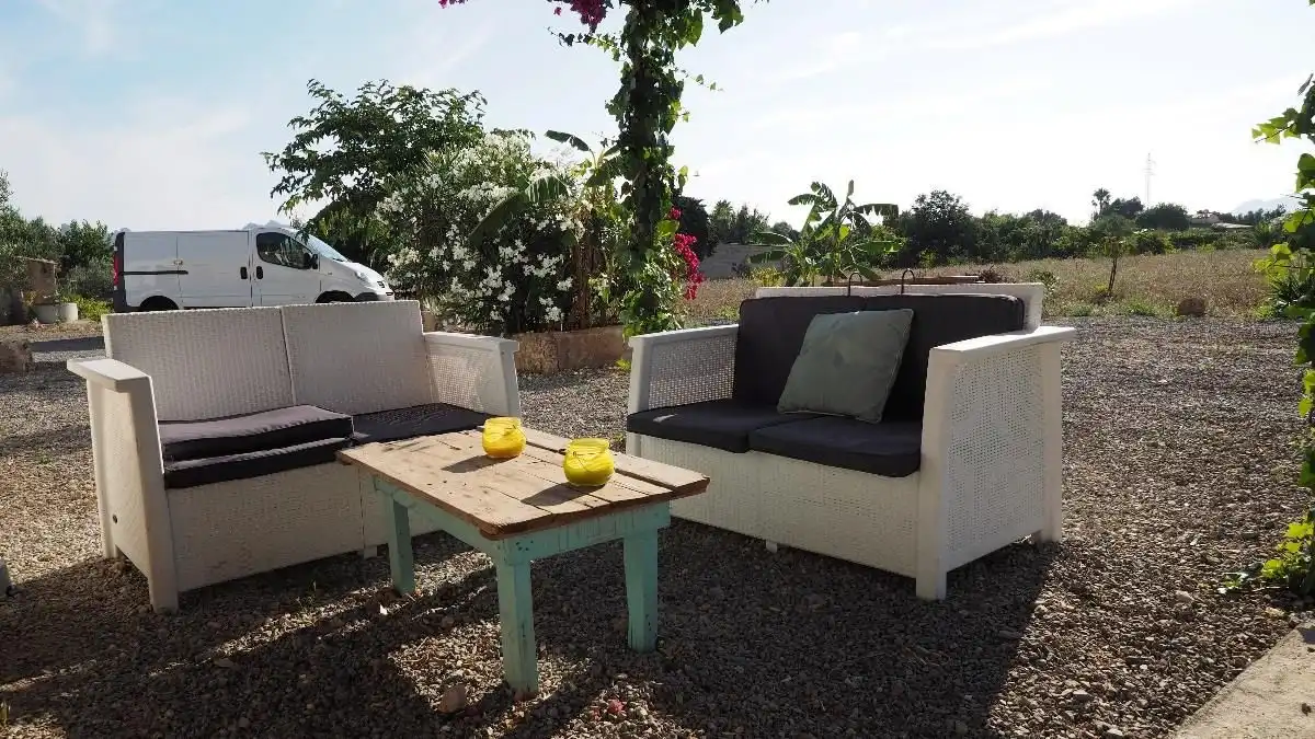 Terraza de Finca rústica en venta en Pollença con Calefacción, Jardín privado y Terraza