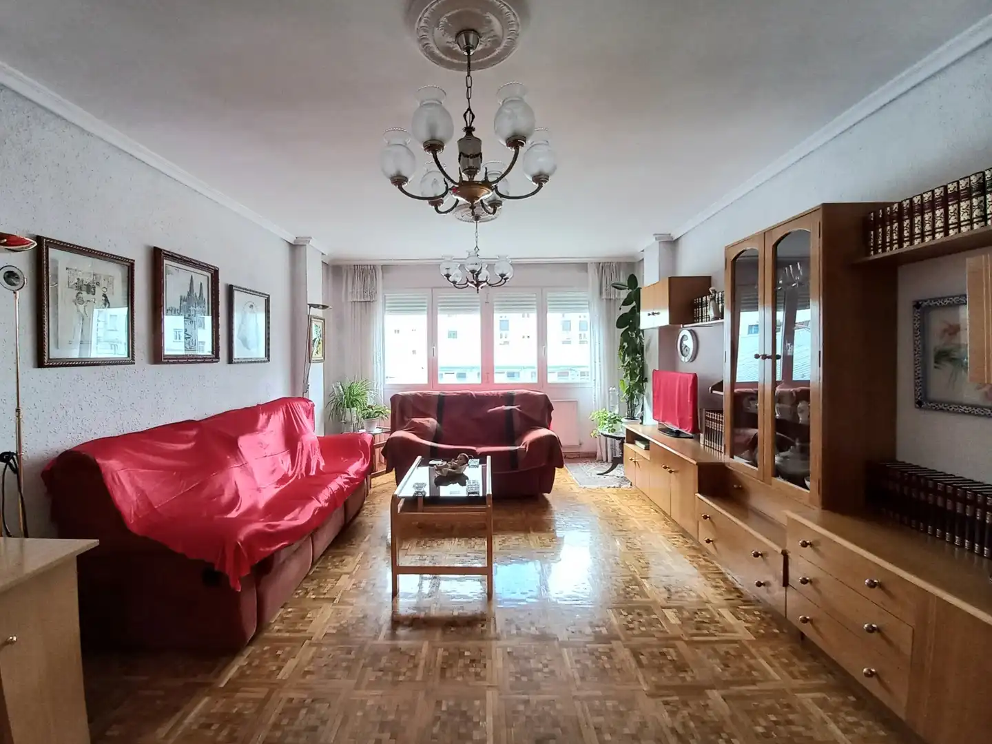 Living room of Flat for sale in Burgos  with Heating and Storage room