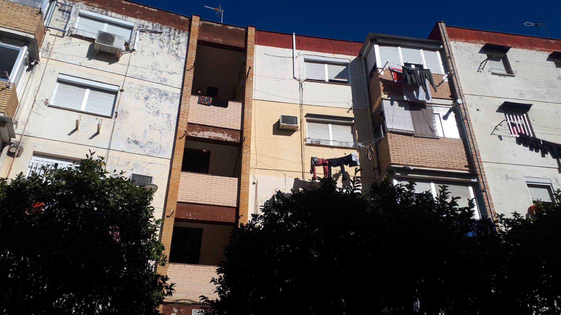 Vista exterior de Pis en venda en  Sevilla Capital
