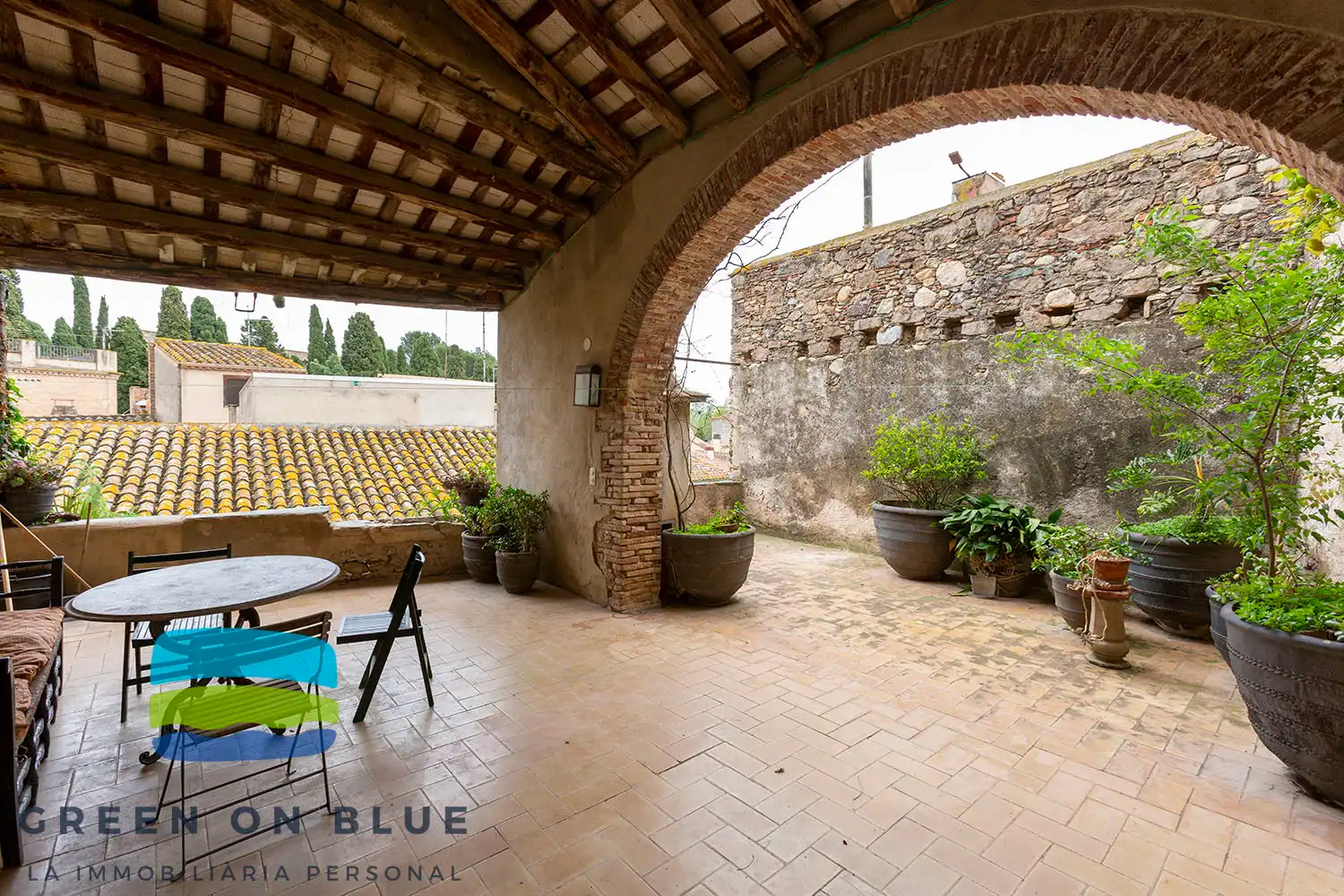 Terrace of Country homes for sale in Peralada  with Heating, Private garden and Terrace